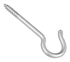 National Hardware Zinc-Plated Silver Steel 2-9/16 in. L Ceiling Hook 3 pk