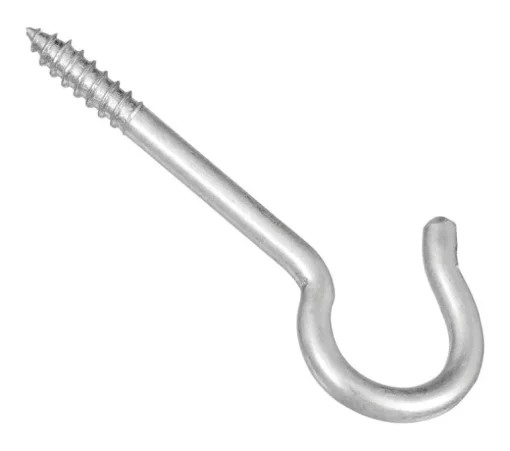 National Hardware Zinc-Plated Silver Steel 2-9/16 in. L Ceiling Hook 3 pk