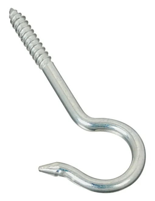 National Hardware Zinc-Plated Silver Steel 4-1/8 in. L Ceiling Hook 60 lb 1 pk
