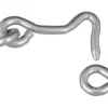 National Hardware Zinc-Plated Silver Steel 1-1/2 in. L Hook and Eye 2 pk