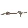 National Hardware Zinc-Plated Silver Steel 2-1/2 in. L Hook and Eye 2 pk