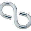 National Hardware Zinc-Plated Silver Steel 7/8 in. L Closed S-Hook 1 pk