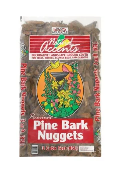 Natural Accents Pine Bark Mini Nugget Bagged 3 Cu. Ft.