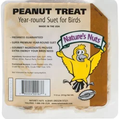 Natures Nuts 00167 11.5 Oz Peanut Treat Suet (Pack of 12)