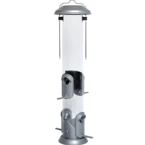Nature's Way NMRS-18 17" X 5" X 4" Deluxe Easy Clean Bird Feeder With 4 Feeding Ports