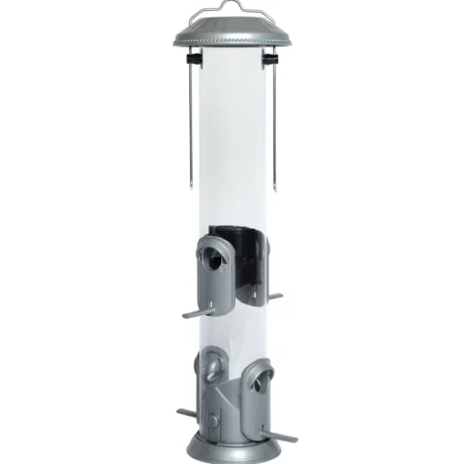 Nature's Way NMRS-18 17" X 5" X 4" Deluxe Easy Clean Bird Feeder With 4 Feeding Ports
