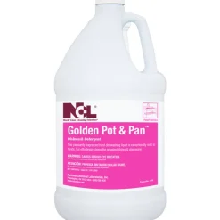 NCL Golden Citrus Scent Liquid Pot and Pan Detergent 1 gal. (Pack of 4)