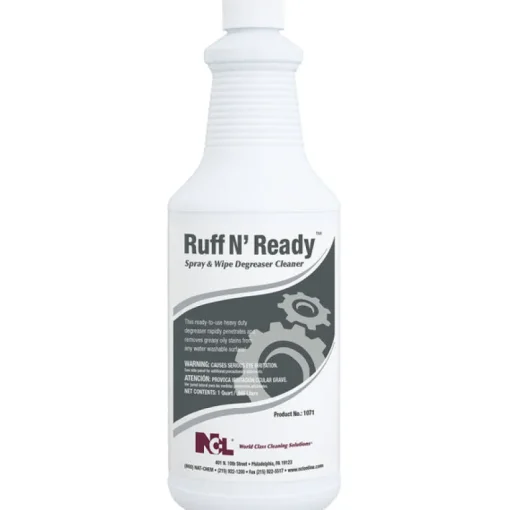 NCL Ruff N' Ready Sassafras Scent Industrial Degreaser 1 qt. Liquid (Pack of 12)
