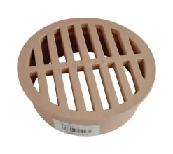 NDS 4 in. Sand Round Polyethylene Drain Grate