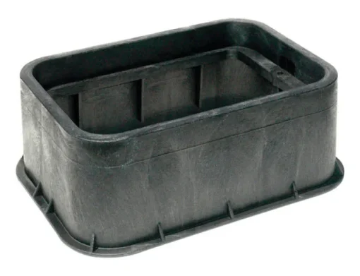 NDS 19 in. W X 6 in. H Rectangular Valve Box Extension Black