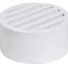 NDS 3 in. White Round PVC Drain Grate