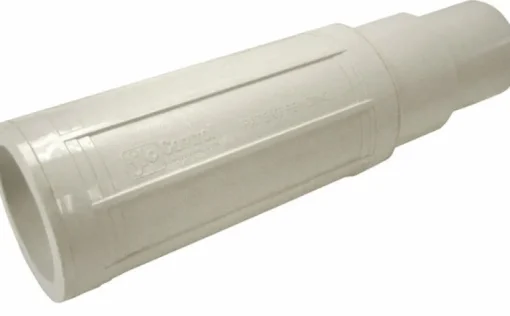 NDS Pro-Span Schedule 40 2 in. Hub each X 2 in. D Spigot PVC Repair Coupling 1 pk