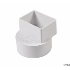 NDS Schedule 35 2 in. Hub each X 3 in. D Female PVC Flush Downspout Adapter 1 pk