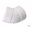 NDS Schedule 35 4 in. Hub each X 4 in. D Hub PVC Elbow 1 pk