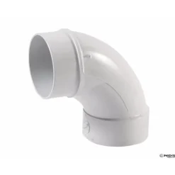 NDS Schedule 35 4 in. Hub each X 4 in. D Spigot PVC Elbow 1 pk