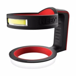 NEBO 350 lm Black/Red Flashlight Lantern