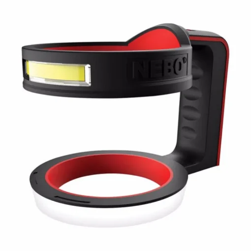 NEBO 350 lm Black/Red Flashlight Lantern