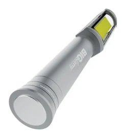 Nebo Big Larry 400 lm Silver LED COB Flashlight AA Battery