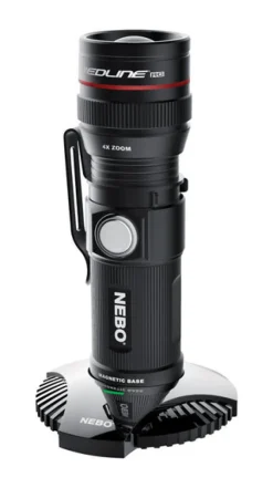 Nebo Redline 320 lumens Black LED Rechargeable Flashlight (Pack of 10)