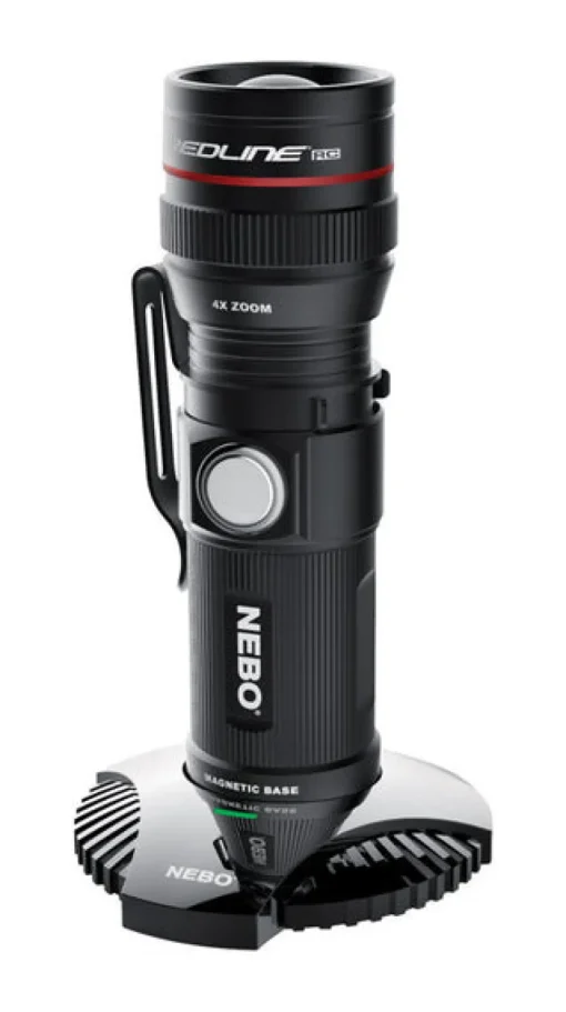 Nebo Redline 320 lumens Black LED Rechargeable Flashlight (Pack of 10)