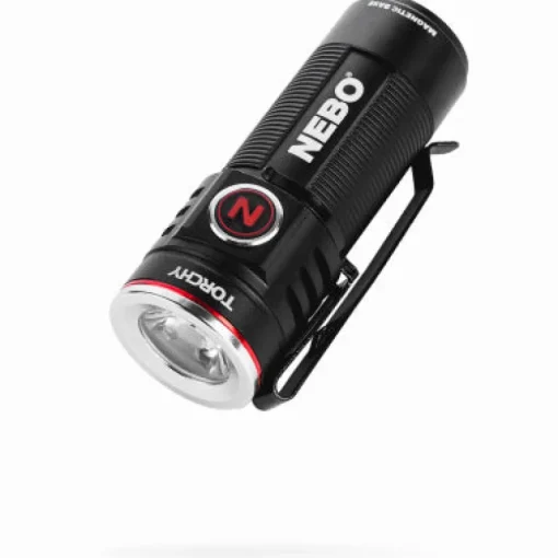 Nebo Torchy RC 1000 lm. Black LED Rechargeable Flashlight
