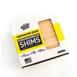 Nelson Wood Shims 1.5 in. W X 8 in. L Wood Shim 84 pk