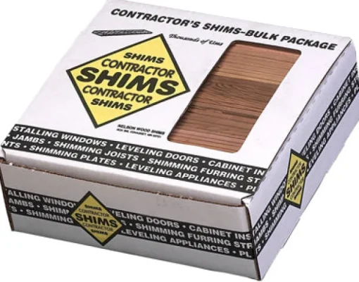 Nelson Wood Shims 1.5 in. W X 8 in. L Wood Shim 84 pk