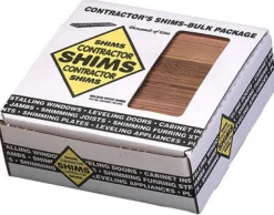 Nelson Wood Shims 1.5 in. W X 8 in. L Wood Shim 84 pk