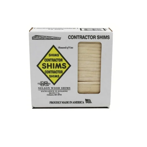 Nelson Wood Shims 1.5 in. W X 8 in. L Wood Shim 84 pk
