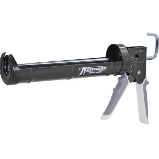 Newborn Gator Trigger Professional Steel Ratchet Rod Cradle Caulking Gun