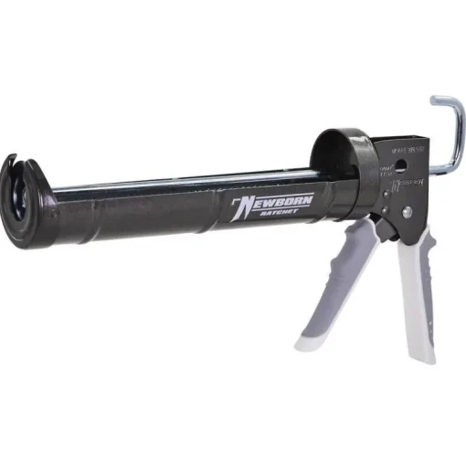 Newborn Gator Trigger Professional Steel Ratchet Rod Cradle Caulking Gun