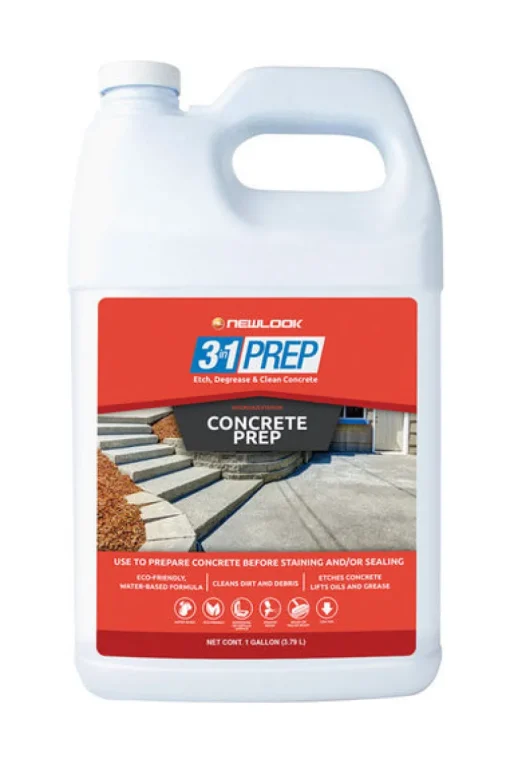 NewLook 3-in-1 Prep Concrete Cleaner 1 gal. Liquid (Pack of 4)