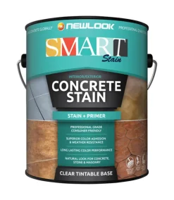 NewLook SmartStain Clear Acrylic Concrete Stain 1 gal. (Pack of 4)