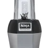 Ninja Black/Silver Metal/Plastic Blender 24 oz 3 speed