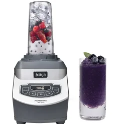 Ninja Professional Black/Silver Metal/Plastic Blender 72 oz 3 speed