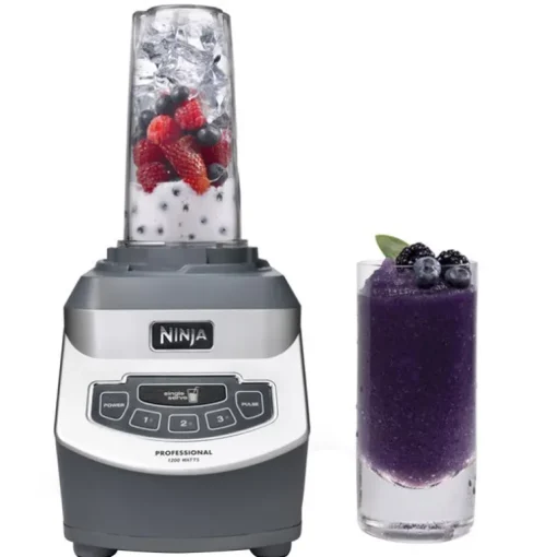 Ninja Professional Black/Silver Metal/Plastic Blender 72 oz 3 speed