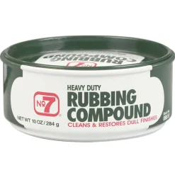 No. 7 Heavy Duty Polishing Rubbing Paste Compound 10 oz. for Restoring Badly Weathered Finishes