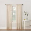 No. 918 Reno Beige Curtains 102 in. W x 84 in. L (Pack of 2)