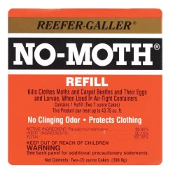 No-Moth Moth Closet Hanger Refill 7 oz.