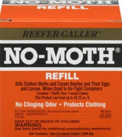 No-Moth Moth Closet Hanger Refill 7 oz.