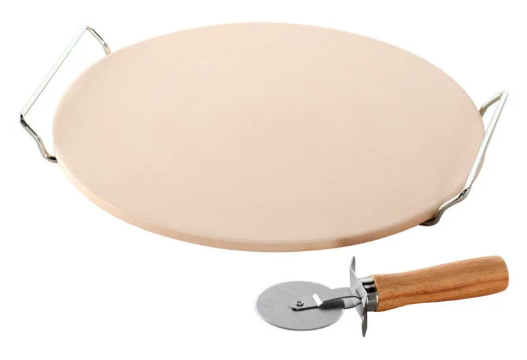 Nordic Ware 13 in. W X 13 in. L Pizza Stone Natural