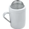 Norpro White Stainless Steel Flour and Sugar Shaker 8 oz