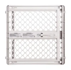 North States Gray 26 in. H X 26-42 in. W Plastic Child Safety Gate