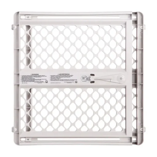 North States Gray 26 in. H X 26-42 in. W Plastic Child Safety Gate