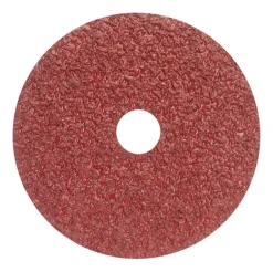 Norton 5 in. Aluminum Oxide Center Mount F226/F240 Fiber Disc 16 Grit Extra Coarse 25 pk