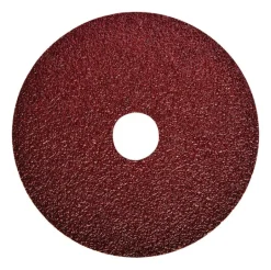 Norton 5 in. D X 7/8 in. Aluminum Oxide Fiber Disc 36 Grit 25 pc