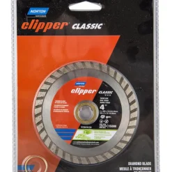 Norton Clipper 4 in. D X 5/8 and 7/8 mm Diamond Turbo Rim Blade 1 pc