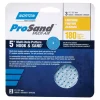 Norton ProSand 5 in. Ceramic Alumina Hook and Loop A975 Sanding Disc 180 Grit Fine 3 pk