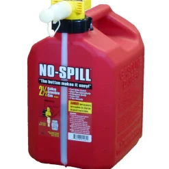 No-Spill HDPE Gas Can 2.5 gal