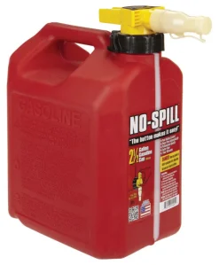 No-Spill HDPE Gas Can 2.5 gal
